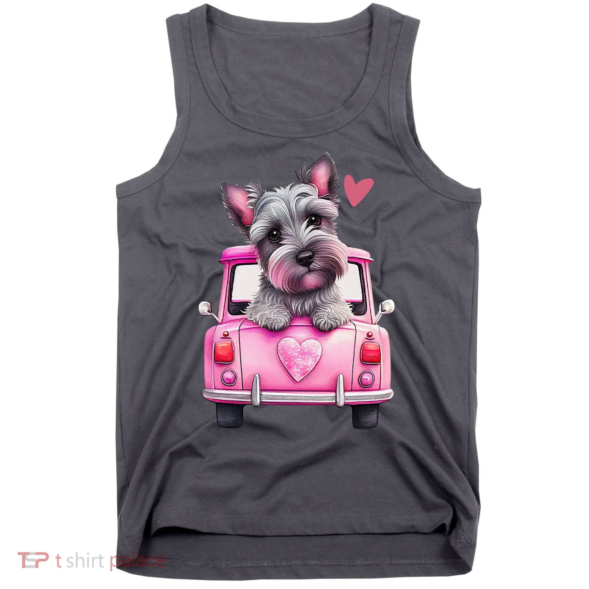 Valentines Day Puppy Cute Gift Tank Top