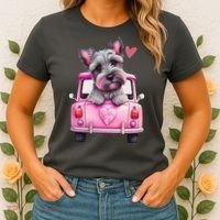 Valentines Day Puppy Cute Gift Women's T-Shirt thumb 2