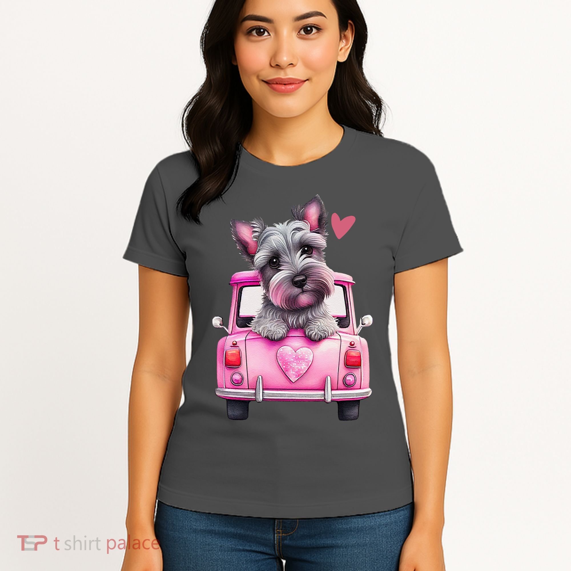 Valentines Day Puppy Cute Gift Women's T-Shirt