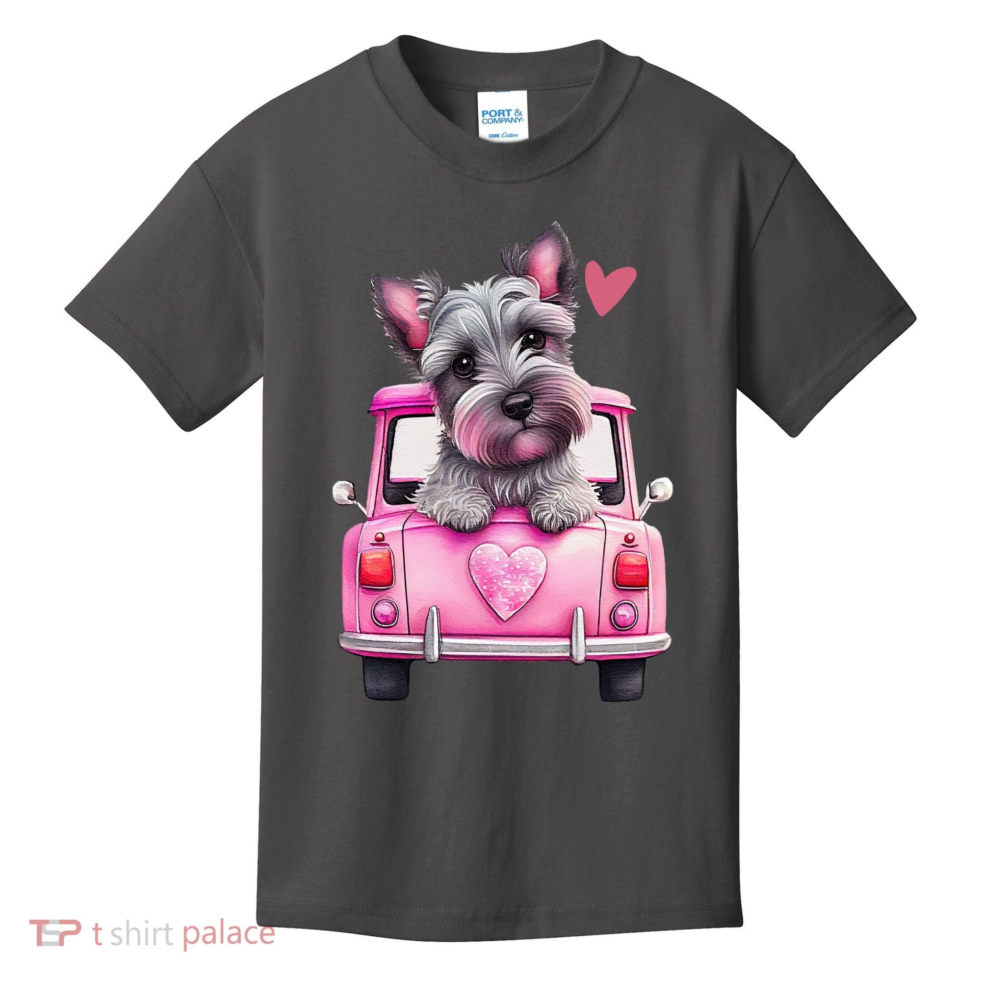 Valentines Day Puppy Cute Gift Kids T-Shirt