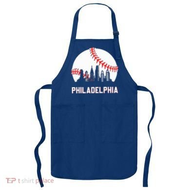 Vintage Distressed Philly Baseball Lovers Apron