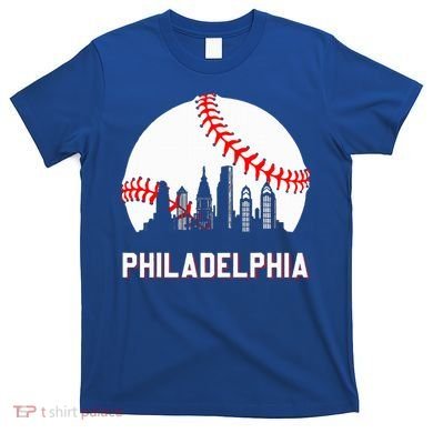 Vintage Distressed Philly Baseball Lovers T-Shirt