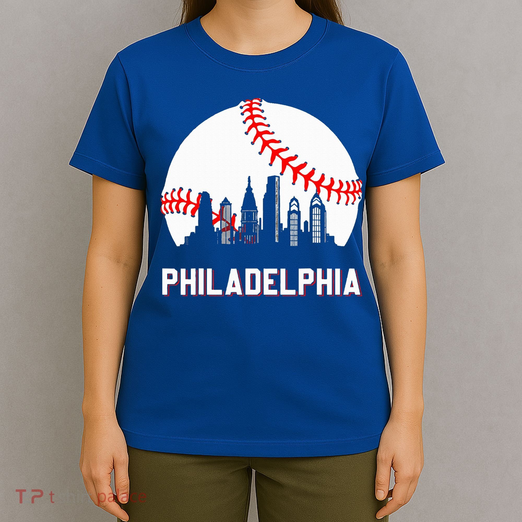 Vintage Distressed Philly Baseball Lovers T-Shirt