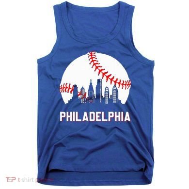 Vintage Distressed Philly Baseball Lovers Tank Top