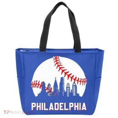 Vintage Distressed Philly Baseball Lovers Tote Bag