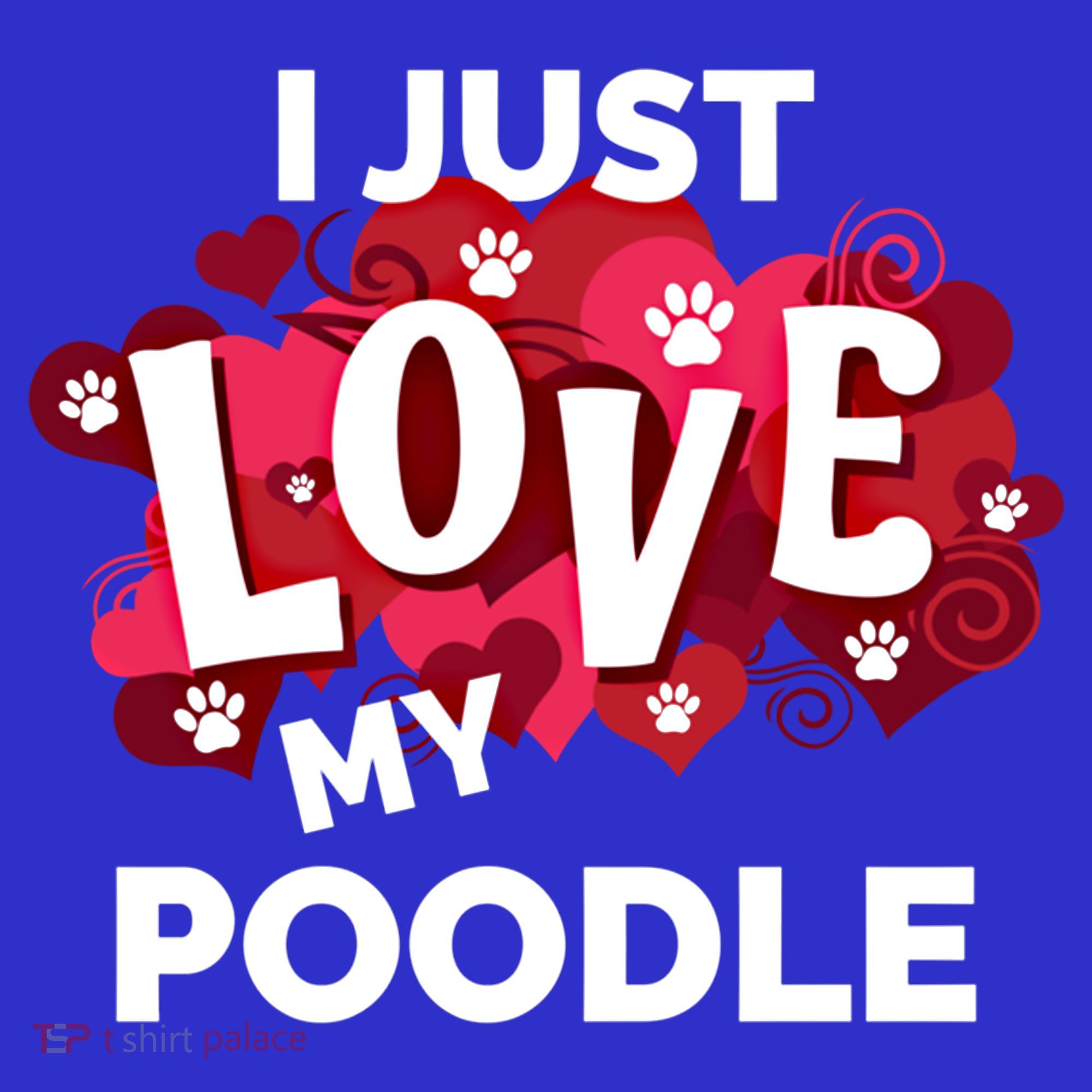 Valentine's Day Poodle Dog Love Gift Meaningful Gift Visor