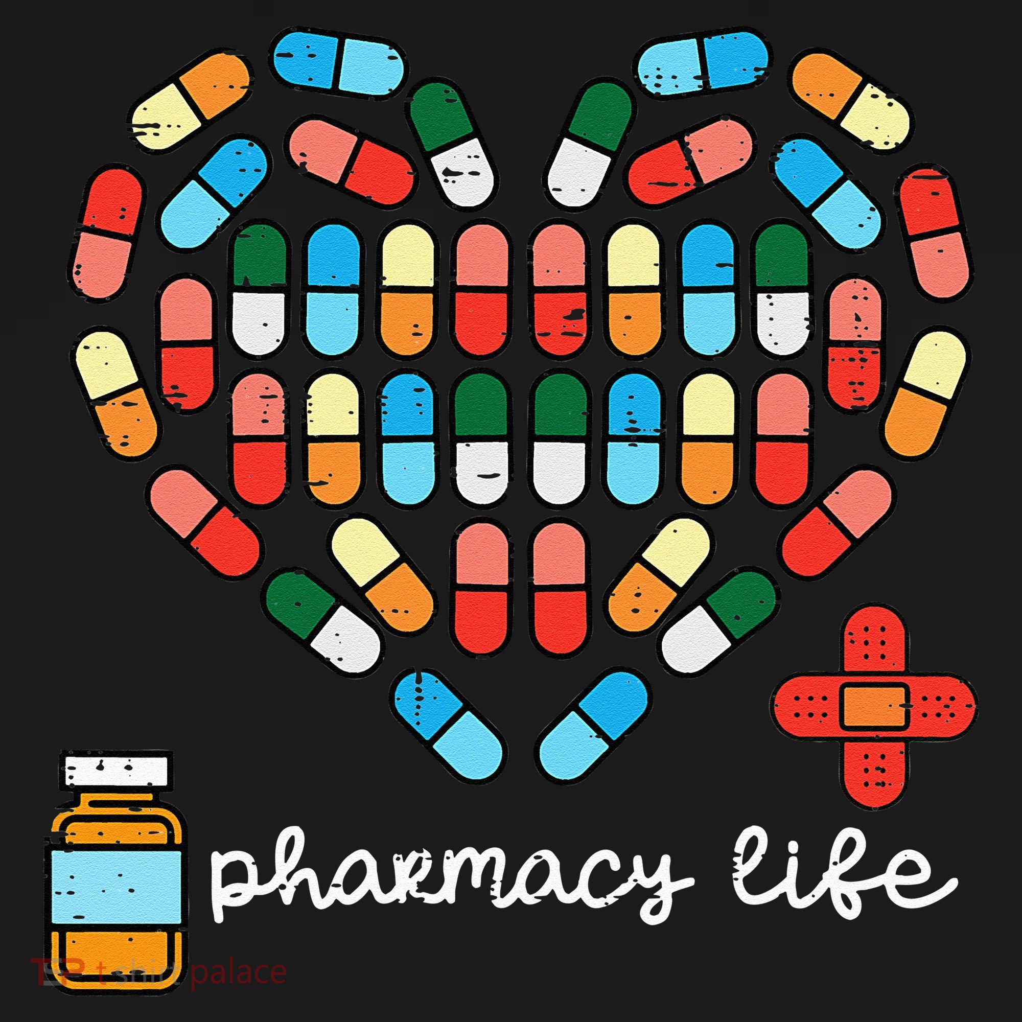 Valentines Day Pharmacy Life Pill Heart Pharmacist Baby Bodysuit