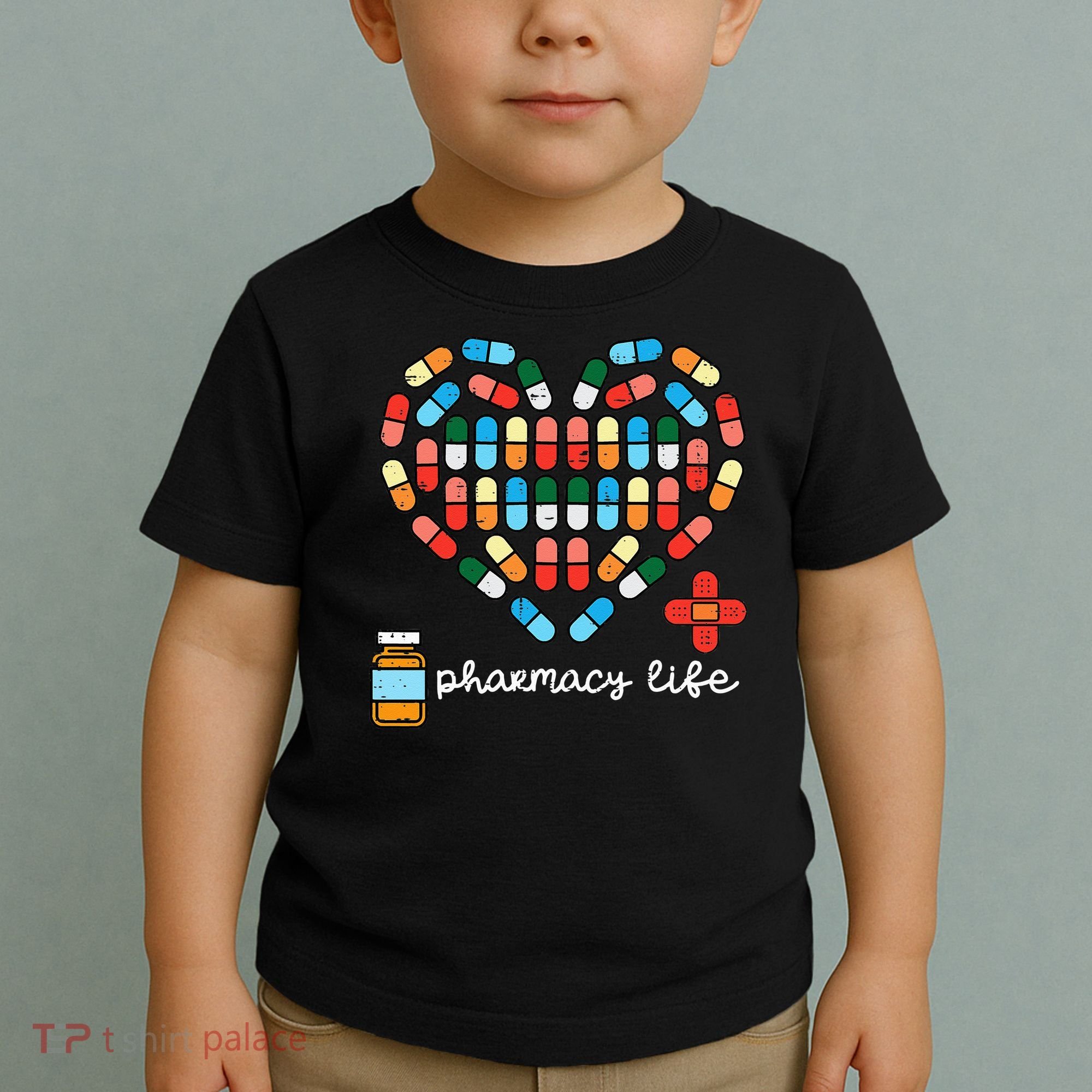 Valentines Day Pharmacy Life Pill Heart Pharmacist Toddler T-Shirt