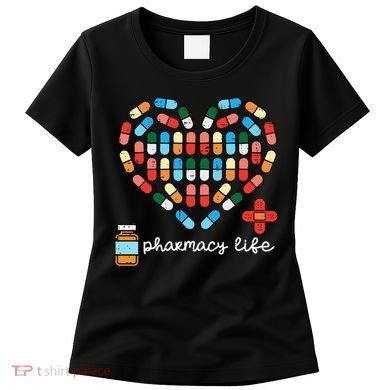 Valentines Day Pharmacy Life Pill Heart Pharmacist Women's T-Shirt