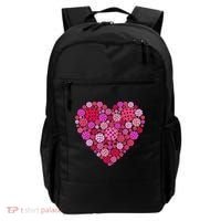 Valentines Day Pickleball Heart Love Pickleball Backpack thumb 0