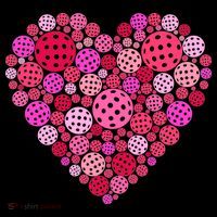 Valentines Day Pickleball Heart Love Pickleball Coffee Mug thumb 5