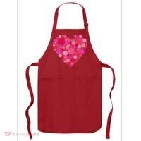 Valentines Day Pickleball Heart Love Pickleball Apron thumb 0