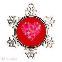 Valentines Day Pickleball Heart Love Pickleball Ornament thumb 0
