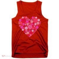 Valentines Day Pickleball Heart Love Pickleball Tank Top thumb 0