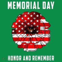 Veterans Day Red Poppy Flower Usa Memorial Day T-Shirt thumb 7