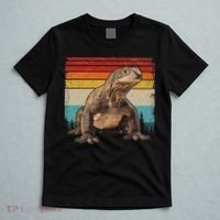 Vintage Distressed Retro Style Cool Komodo Dragon T-Shirt thumb 5