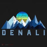 Vintage Denali Retro National Park Geometric T-Shirt thumb 7