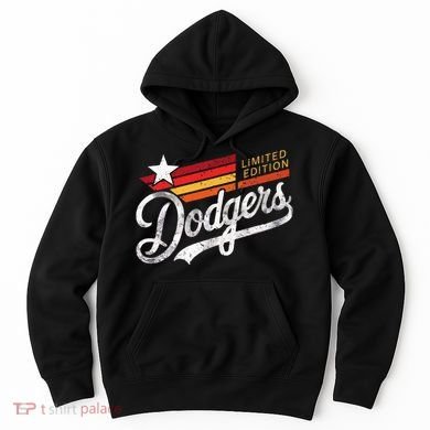 Vintage Dodgers Retro Hoodie