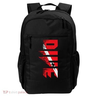 Vintage Distressed Scuba Diving Backpack