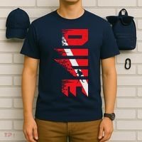 Vintage Distressed Scuba Diving T-Shirt thumb 6