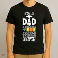 Dad Vietnam Veteran T-Shirt thumb 3