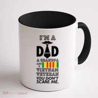 Dad Vietnam Veteran Coffee Mug thumb 1