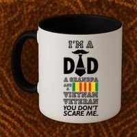Dad Vietnam Veteran Coffee Mug thumb 2