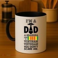 Dad Vietnam Veteran Coffee Mug thumb 4