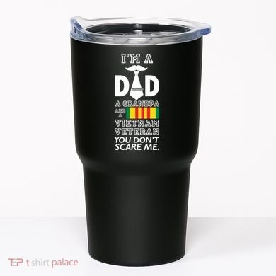 Dad Vietnam Veteran Tumbler