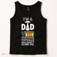 Dad Vietnam Veteran Tank Top thumb 2