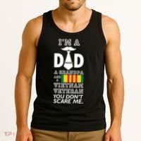 Dad Vietnam Veteran Tank Top thumb 3
