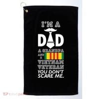 Dad Vietnam Veteran Golf Towel thumb 0