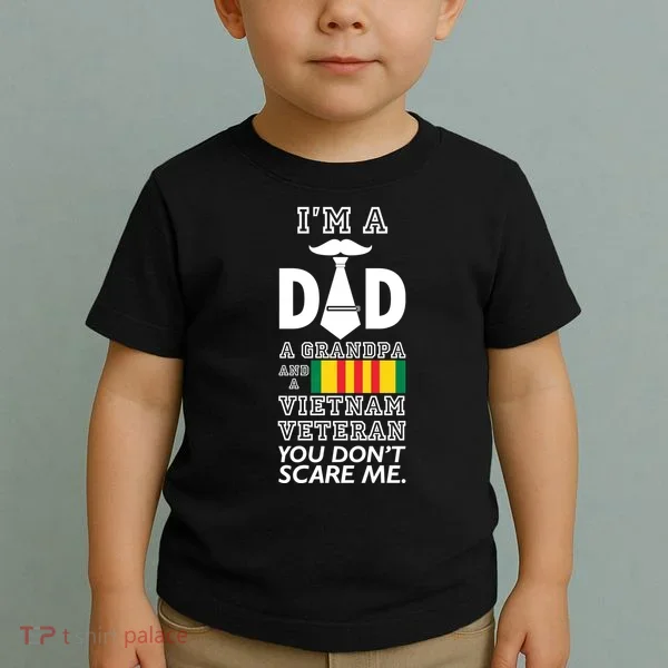 Dad Vietnam Veteran Toddler T-Shirt
