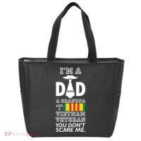Dad Vietnam Veteran Tote Bag thumb 0