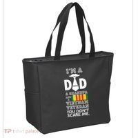 Dad Vietnam Veteran Tote Bag thumb 2