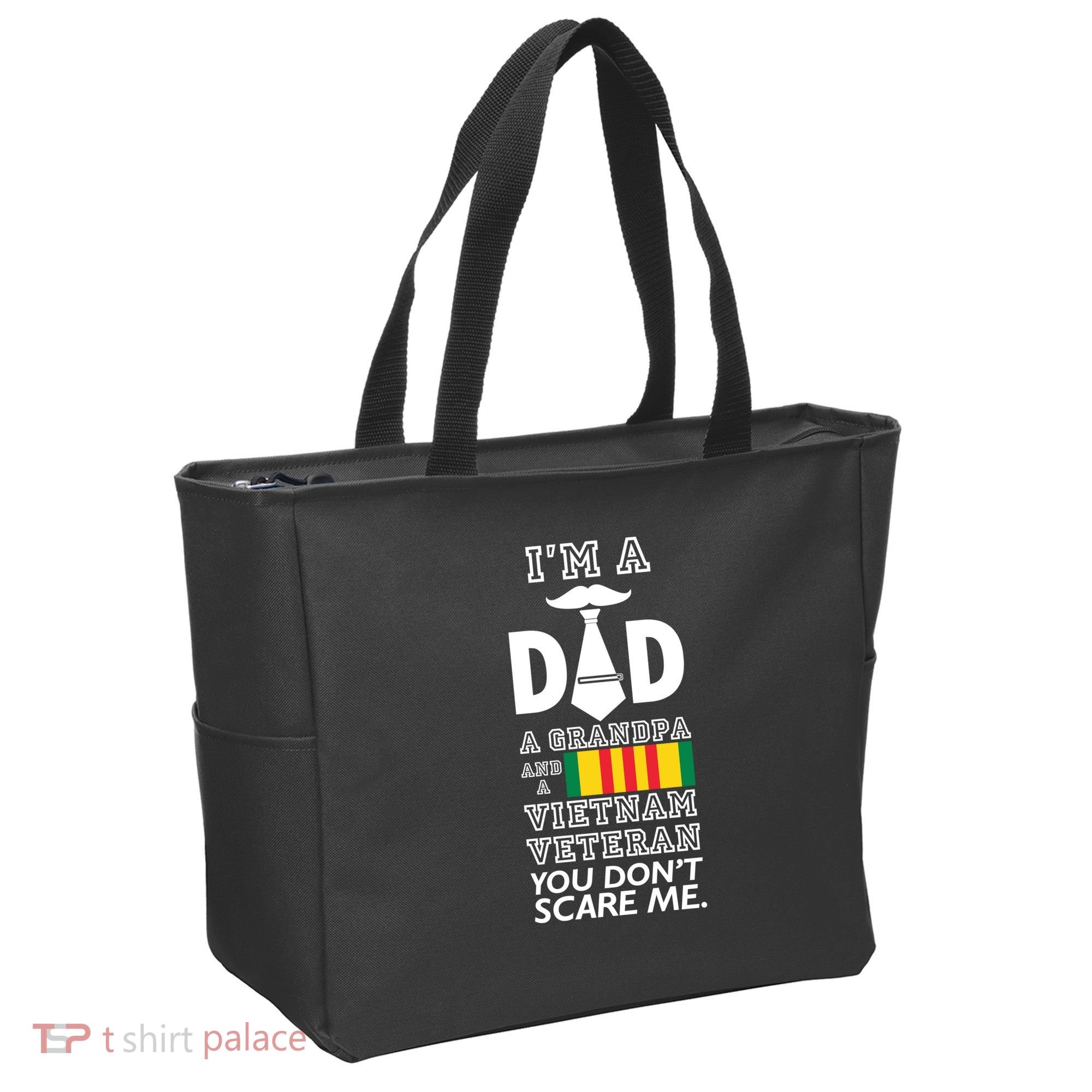 Dad Vietnam Veteran Tote Bag