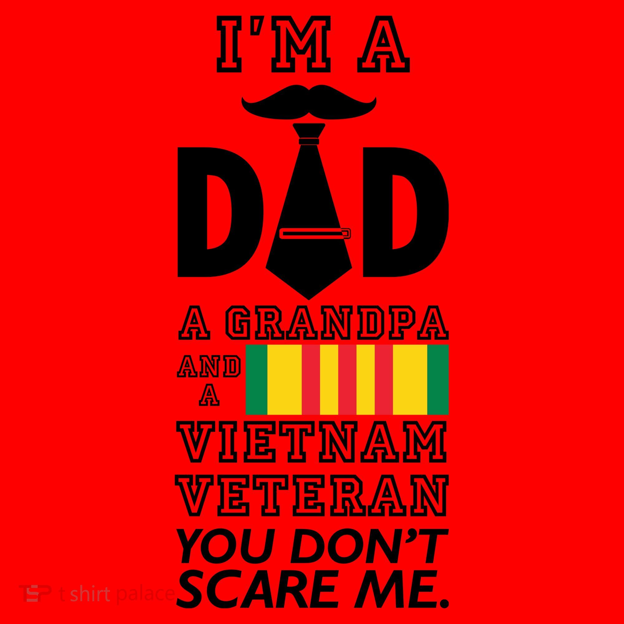 Dad Vietnam Veteran Santa Hat