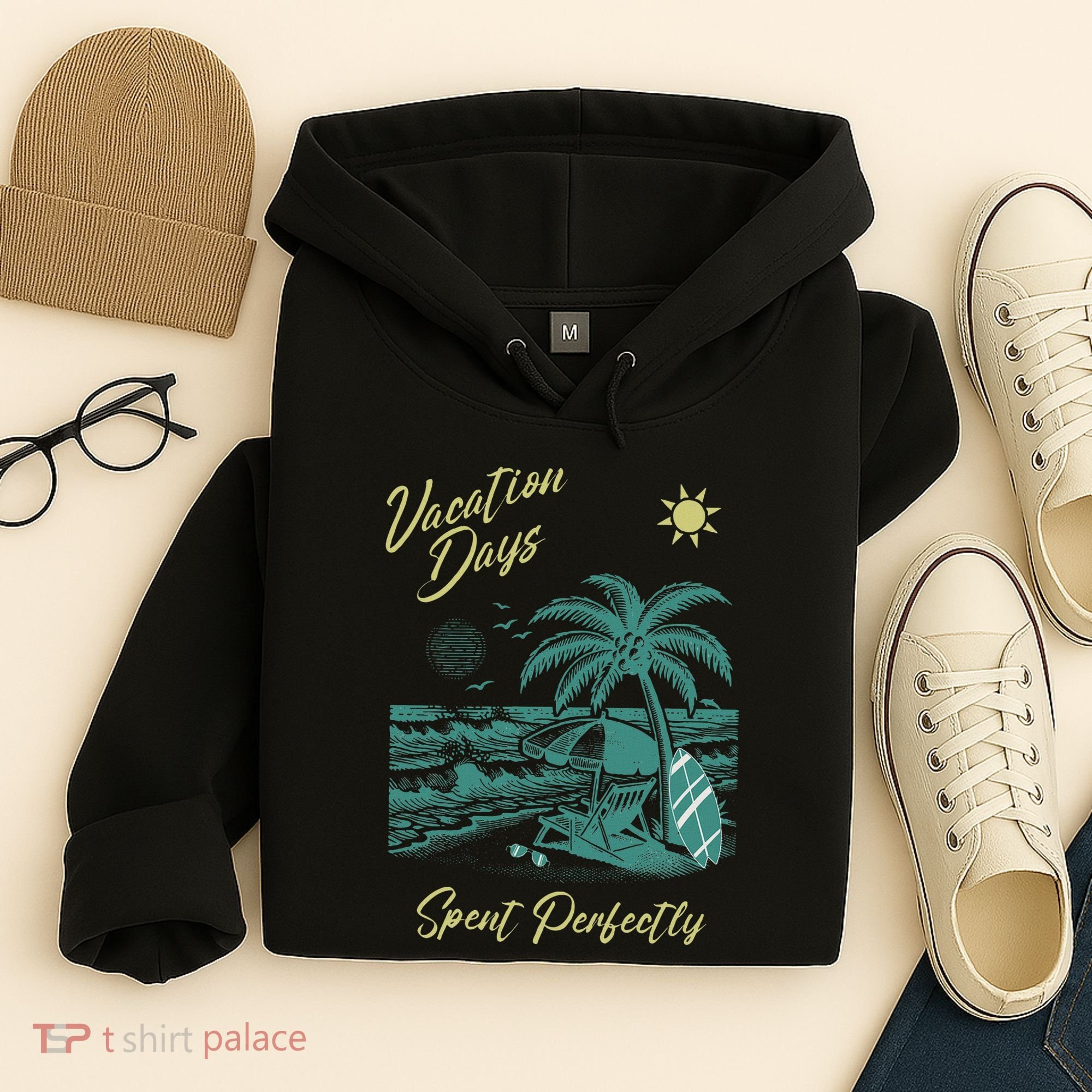 Vacation Days Spent Perfectly Beach T Hoodie