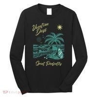 Vacation Days Spent Perfectly Beach T Long Sleeve Shirt thumb 0