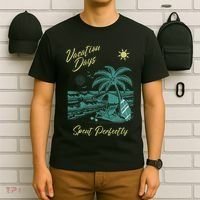 Vacation Days Spent Perfectly Beach T T-Shirt thumb 6