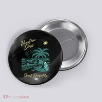 Vacation Days Spent Perfectly Beach T Button thumb 0