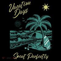 Vacation Days Spent Perfectly Beach T Women's Hoodie thumb 2