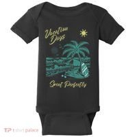 Vacation Days Spent Perfectly Beach T Baby Bodysuit thumb 0
