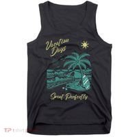 Vacation Days Spent Perfectly Beach T Tank Top thumb 0