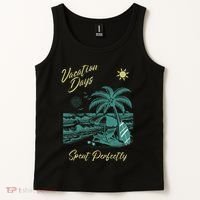 Vacation Days Spent Perfectly Beach T Tank Top thumb 2