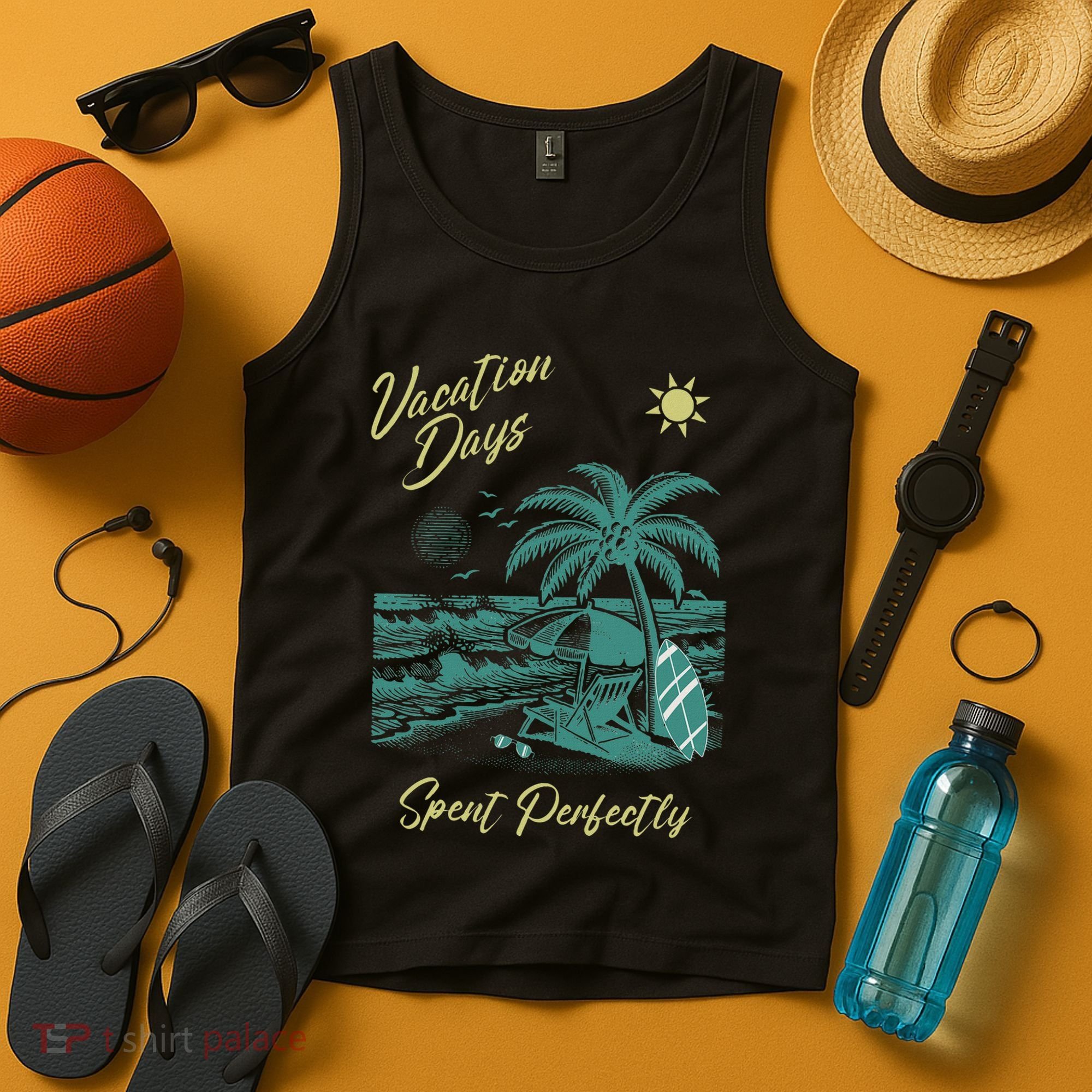 Vacation Days Spent Perfectly Beach T Tank Top