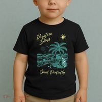 Vacation Days Spent Perfectly Beach T Toddler T-Shirt thumb 2