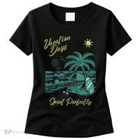 Vacation Days Spent Perfectly Beach T Women's T-Shirt thumb 0