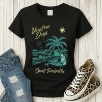 Vacation Days Spent Perfectly Beach T Women's T-Shirt thumb 3