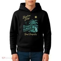 Vacation Days Spent Perfectly Beach T Kids Hoodie thumb 4